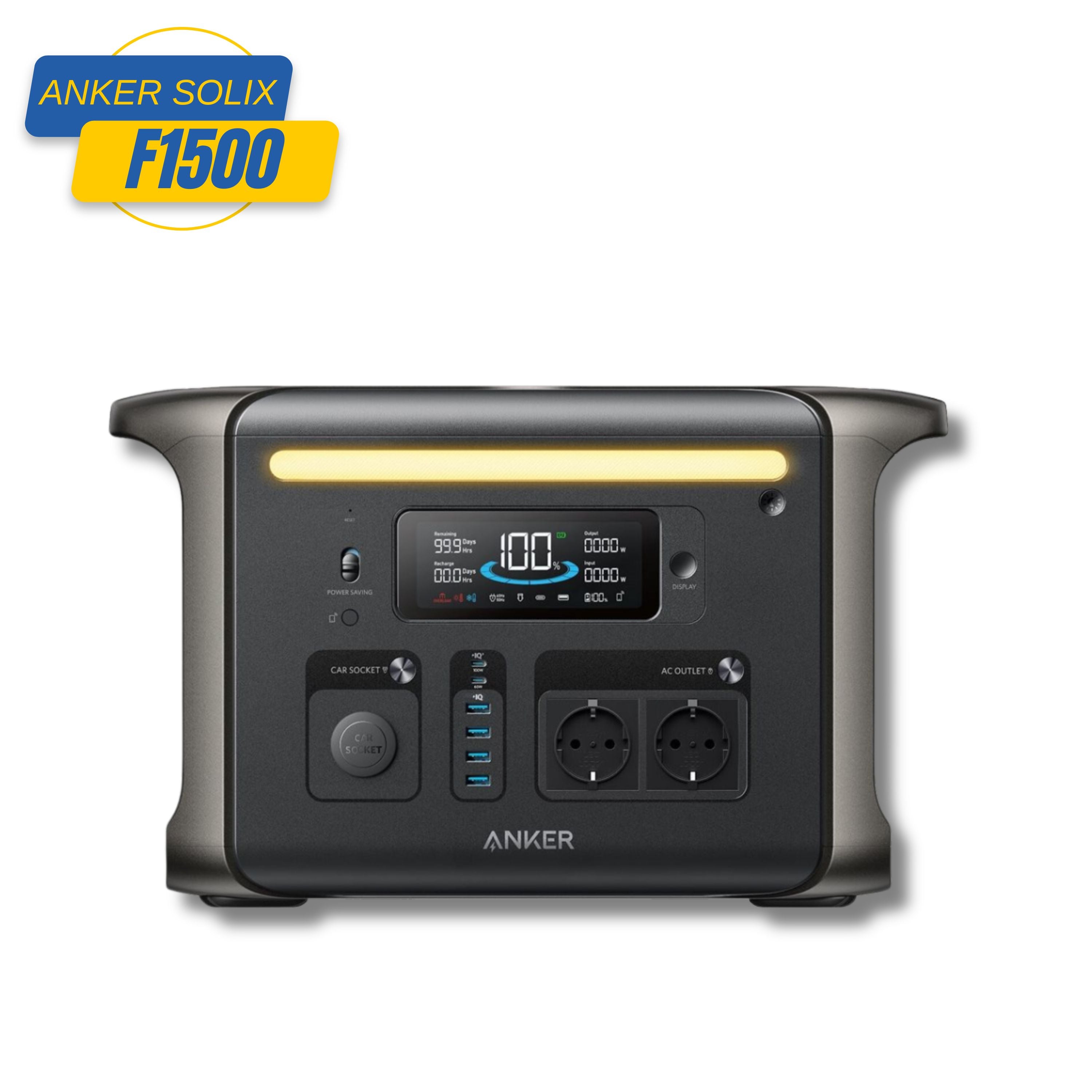 Anker SOLIX F1500 Powerstation - 1536Wh | 1800W