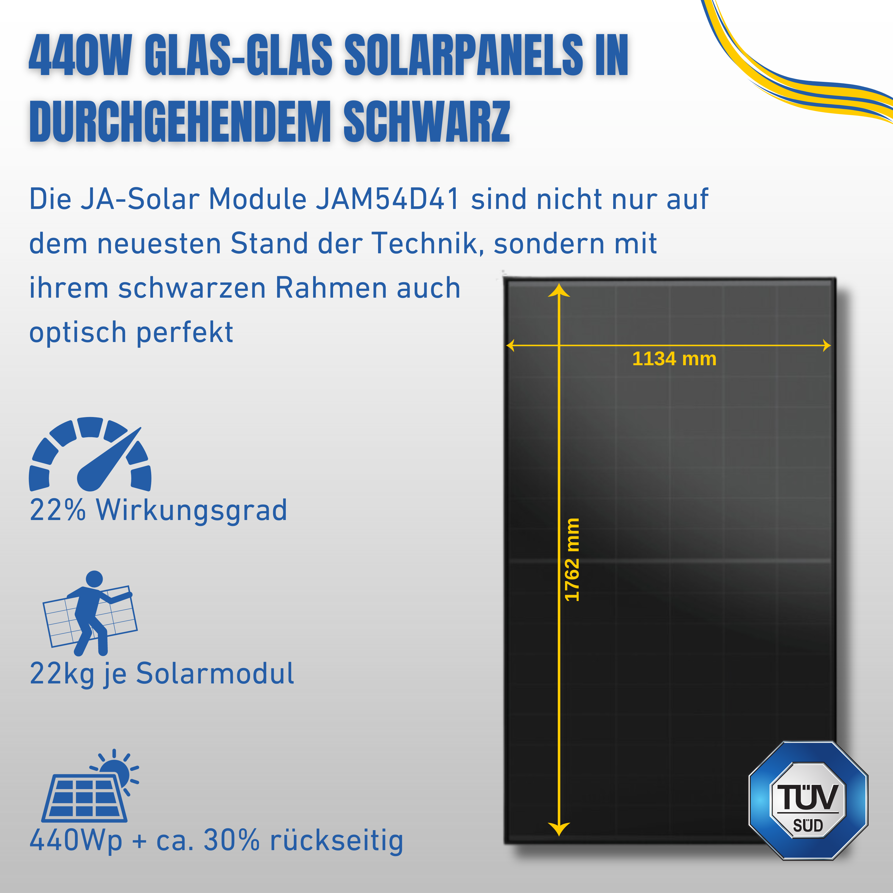 Balkonkraftwerk SUN EXPERT PLUS - 800W Einspeisung, 880Wp Solarleistung, bifazial, optional mit Speicher