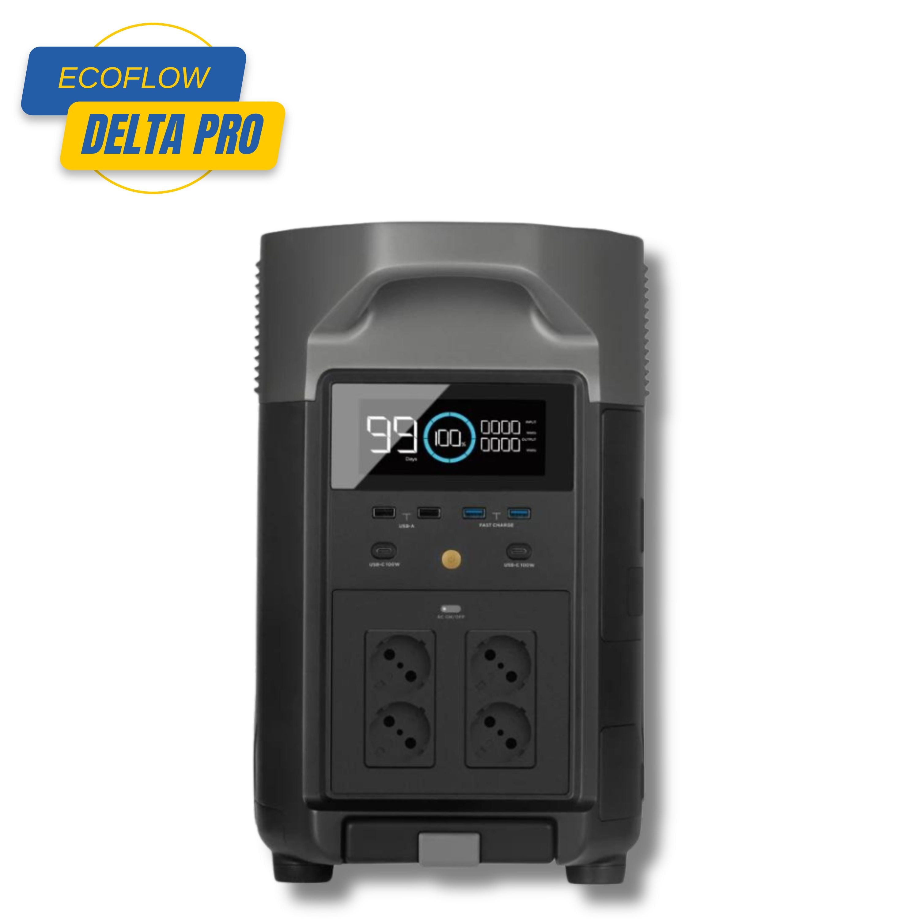 EcoFlow DELTA PRO Powerstation - 3600Wh | 3600W