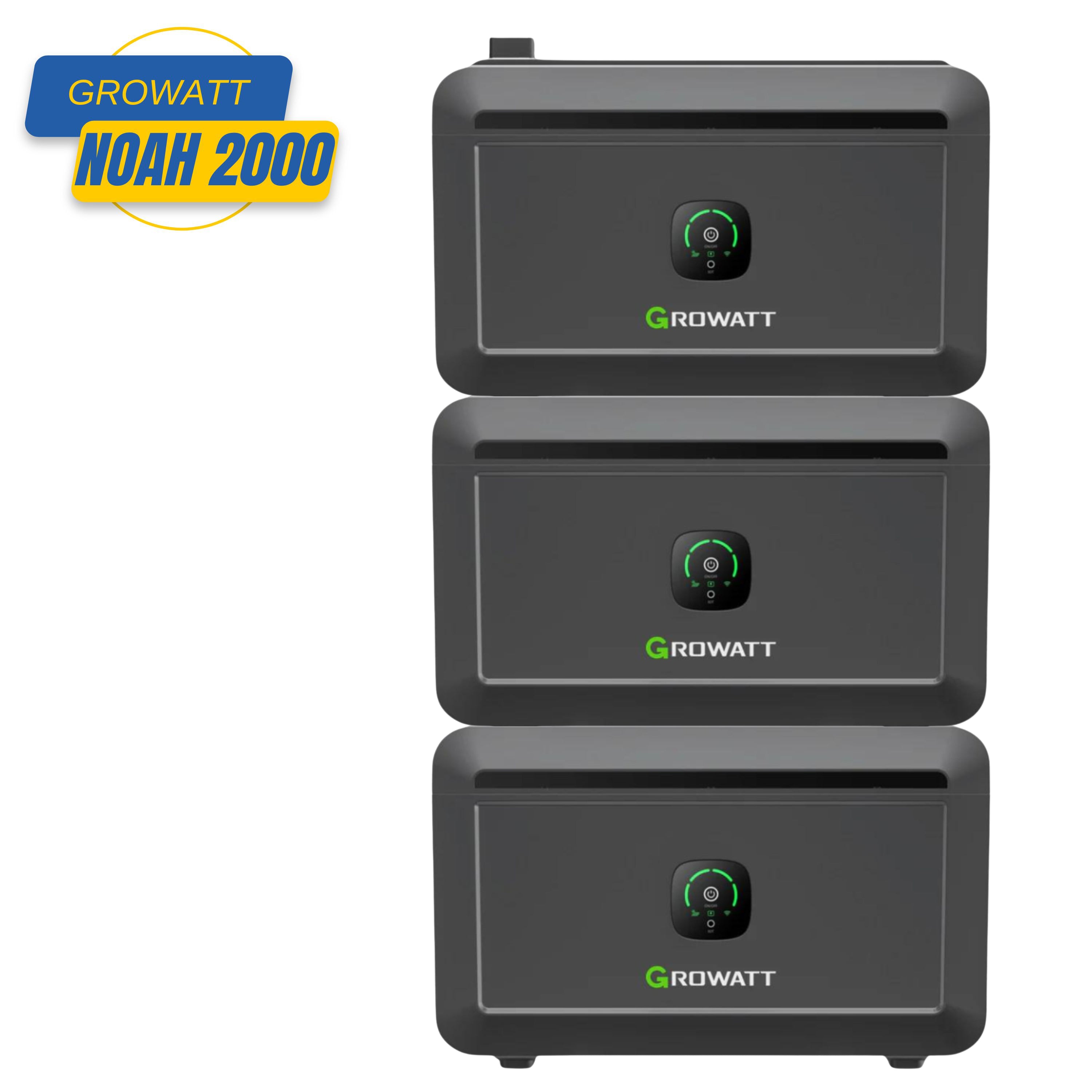 Growatt NOAH 2000 2048Wh Balkonkraftwerk Speicher