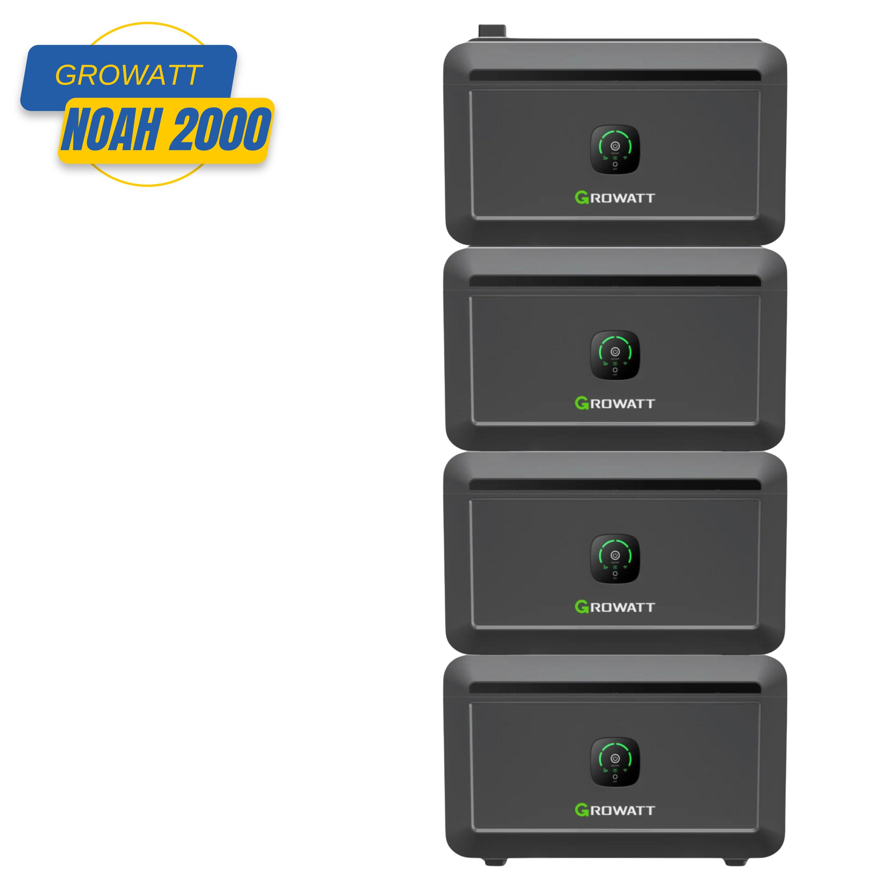 Growatt NOAH 2000 2048Wh Balkonkraftwerk Speicher